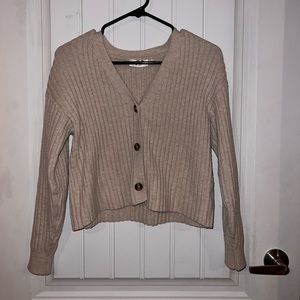 Beige cardigan